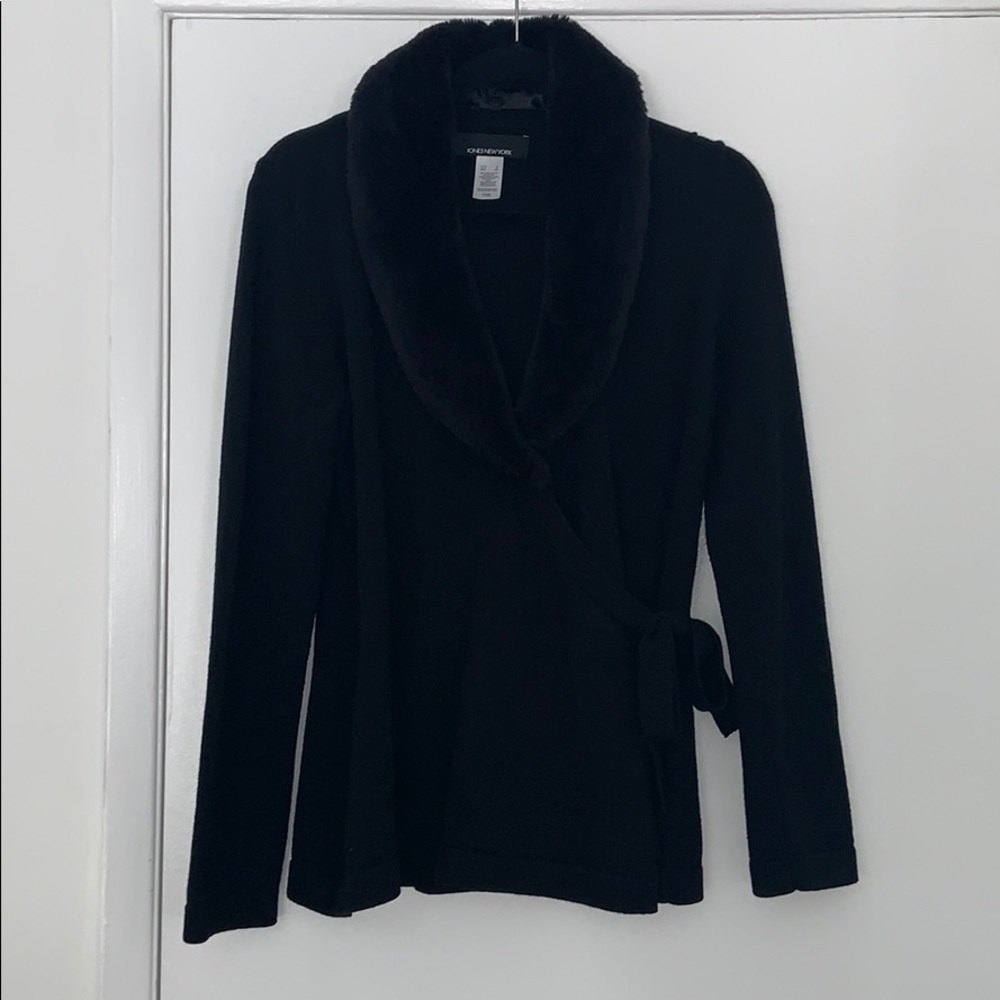 Jones NY Shawl Collar Sweater